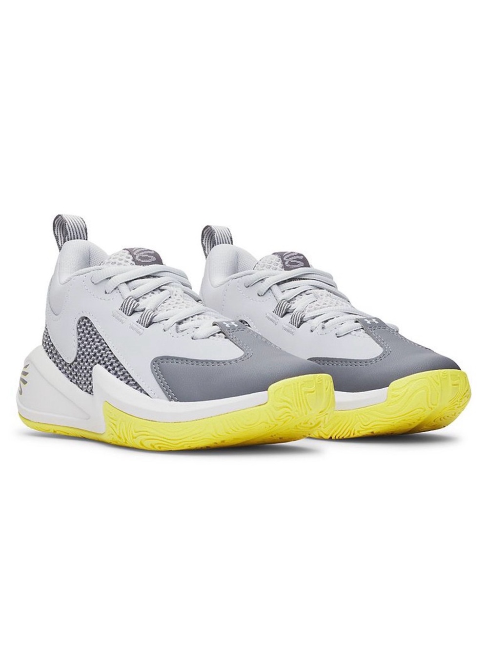 Under Armour Curry Pre-School 3Z 25 Suede Basketball Shoes Size 2Y Youth Boys